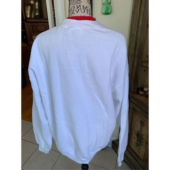 Vintage 90s Mary Engelbreit Artist Christmas Sweatshirt - Picture 6 of 7